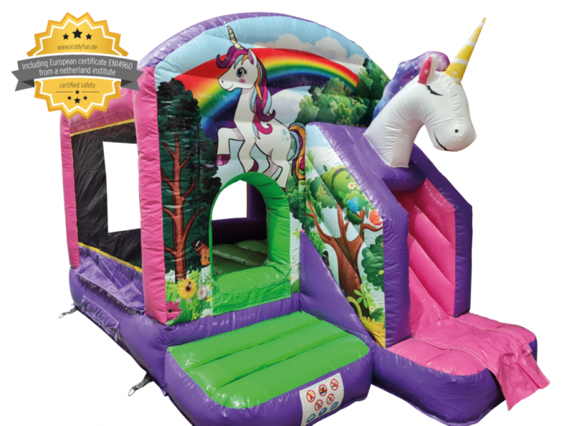 Springkussen unicorn bounce